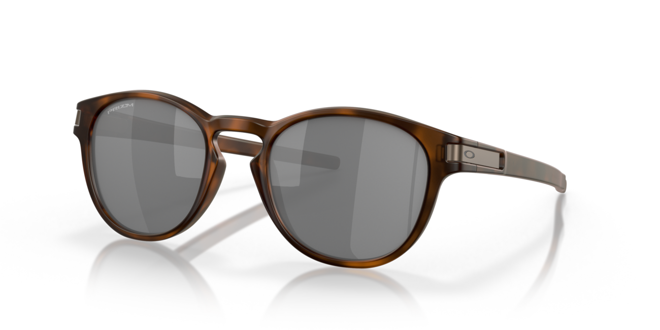 Oakley LATCH слънчеви очила с рамка Matte Brown Tortoise и със стъкла Prizm Black, 53