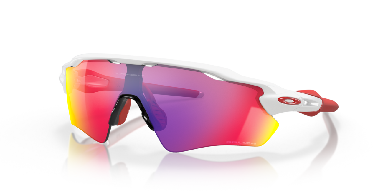 Oakley RADAR EV PATH слънчеви очила с рамка Polished White и със стъкла Prizm Road