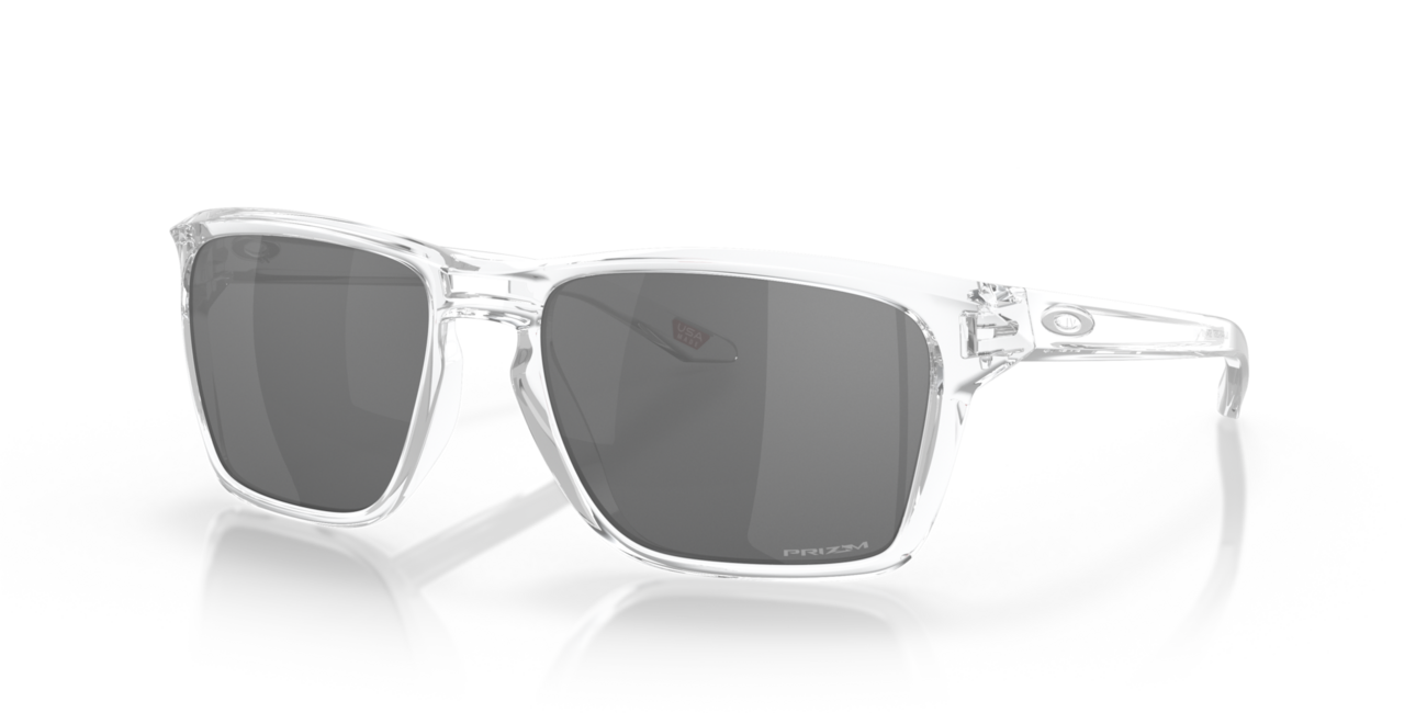 Oakley SYLAS слънчеви очила с рамка Polished Clear и със стъкла Prizm Black, 57