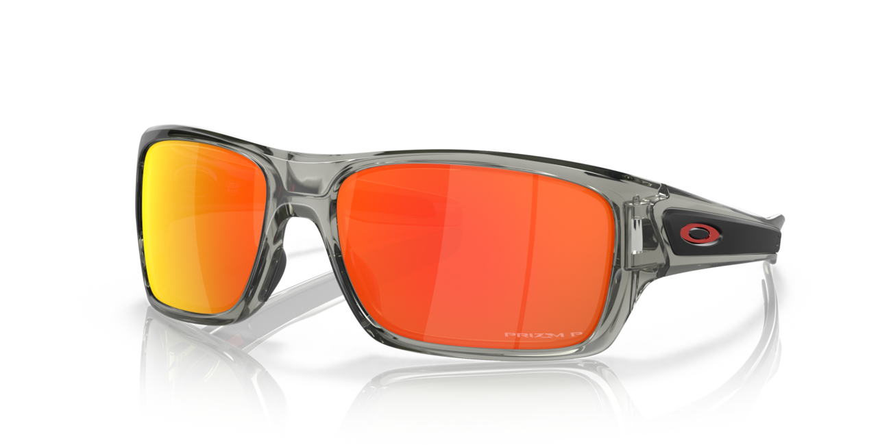 Oakley TURBINE слънчеви очила със сива рамка Ink и с лещи Prizm Ruby Polarized, 65