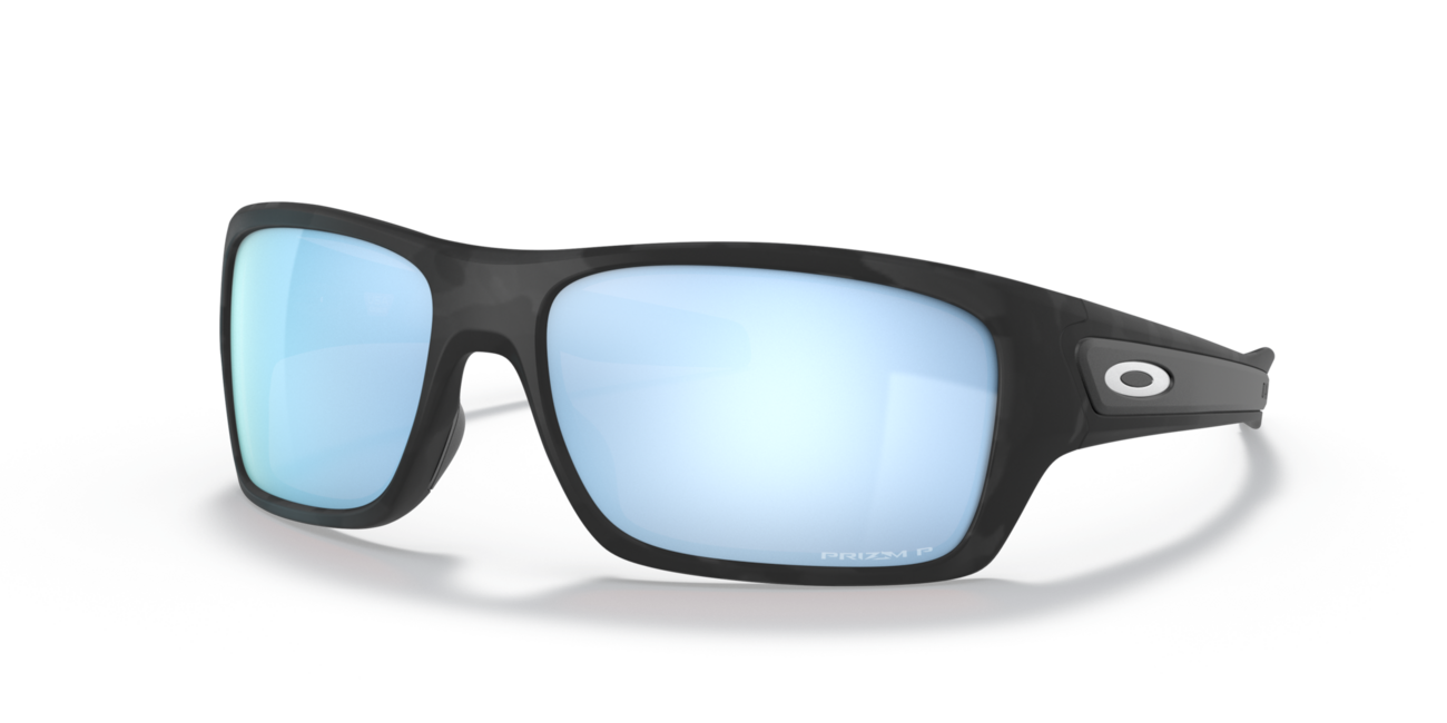Oakley TURBINE слънчеви очила с рамка Matte Black Camo и лещи Prizm Deep Water Polar, 65