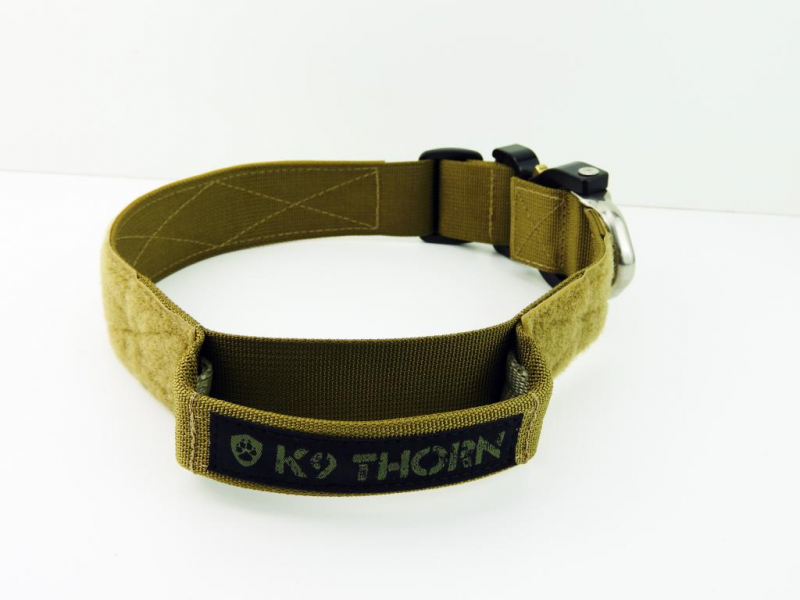 K9 Thorn кобра-Echo ошейник с дръжка 38mm, маслинен