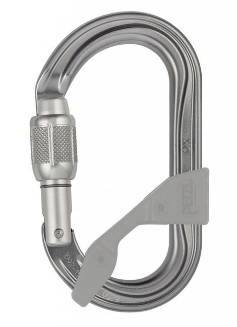 Petzl OK карабина овал с автоматична поистка Ball Lock