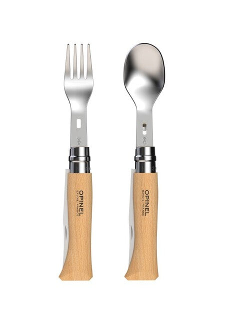 OPINEL PICNIC+ N°08 пълен камперски комплект, естествен