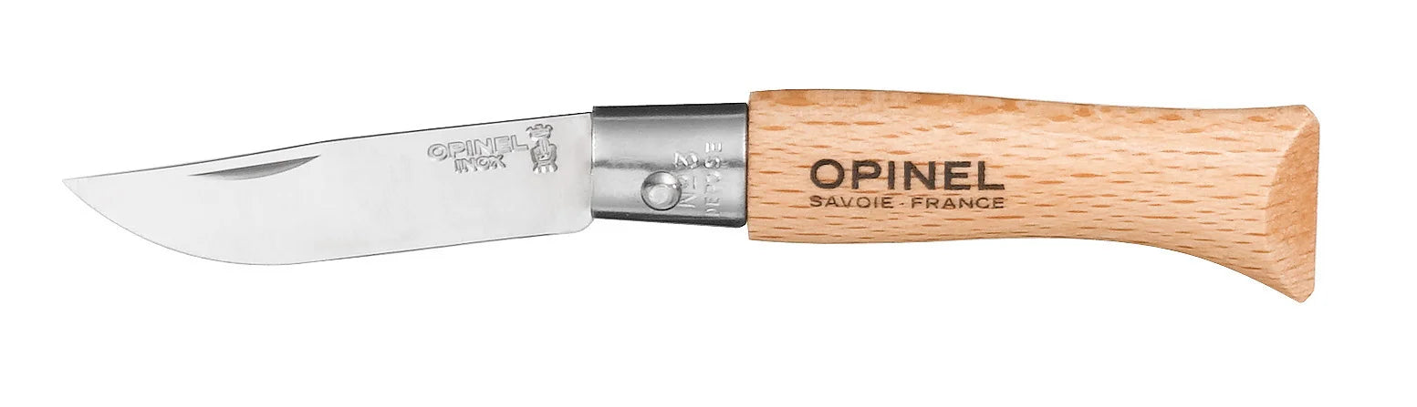 Opinel VRI N°03 джобен нож Inox, кафяв