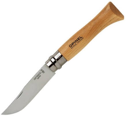 Opinel VRI N°07 сгъваем нож Inox, кафяв