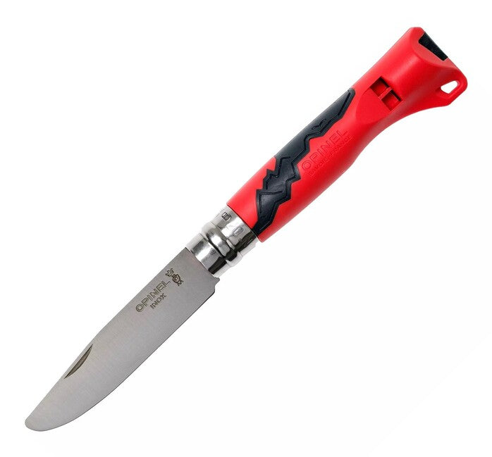 Opinel VRI N°07 Inox Outdoor Junior сгъваем нож, червена