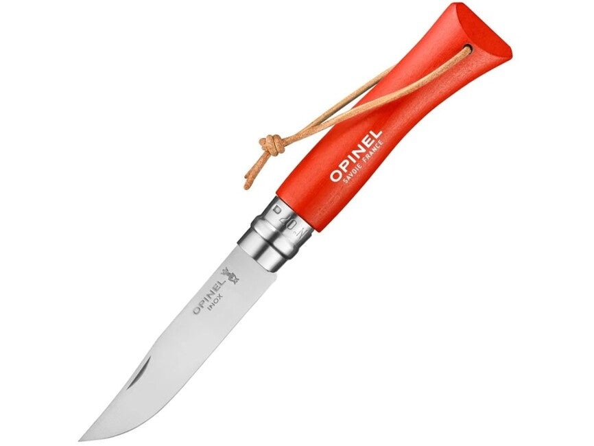 Opinel VRI N°07 Inox сгъваем нож Trekking, оранжев