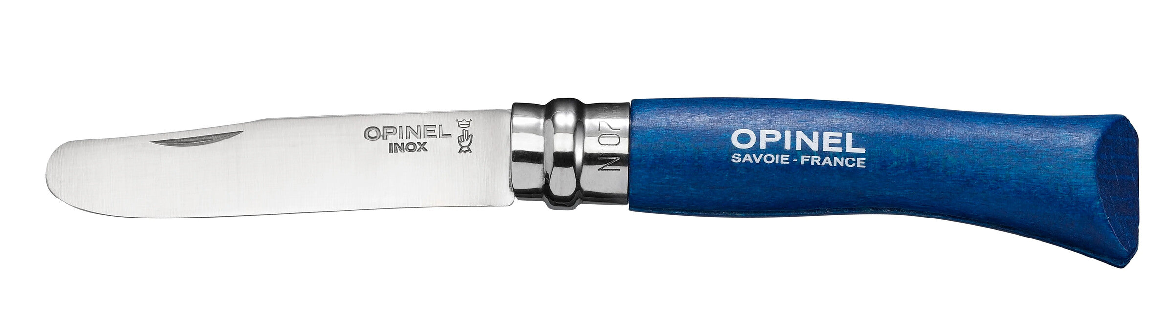 Opinel VRI N°07 Мой първи сгъваем нож, синя