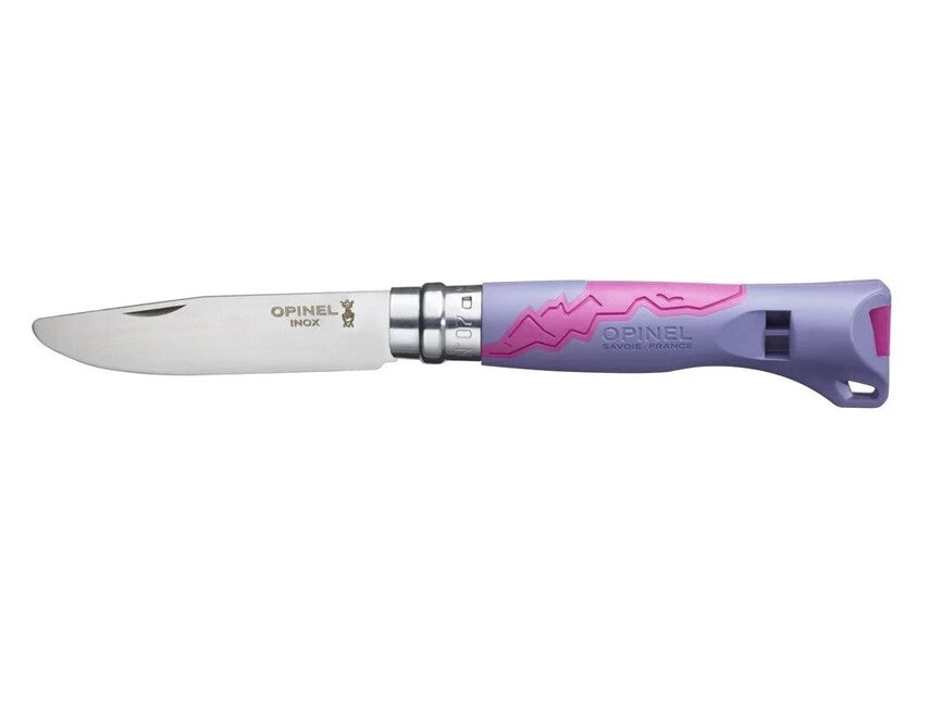 Opinel VRI N ° 07 Outdoor Junior сгъваем нож, лилава