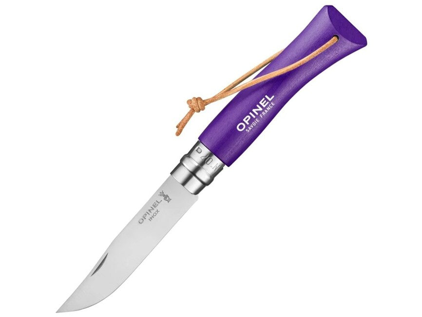 Opinel VRI N°07 Trekking Складащ нож, лилав