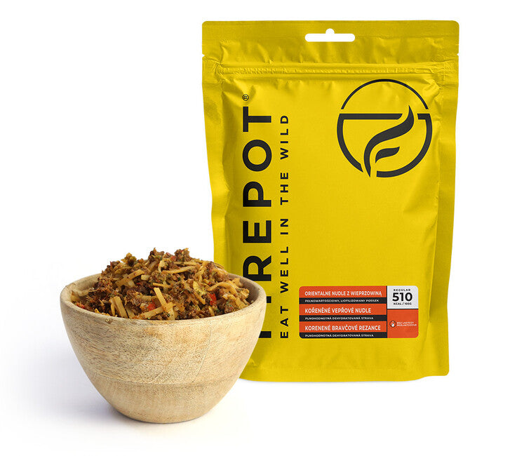 Firepot ориентални макаронник със свински месо, 105g