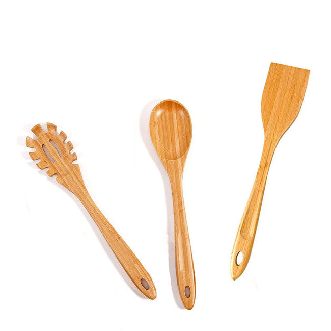 Origin Outdoors Bamboo комплект кухненски прибори 3 бр.