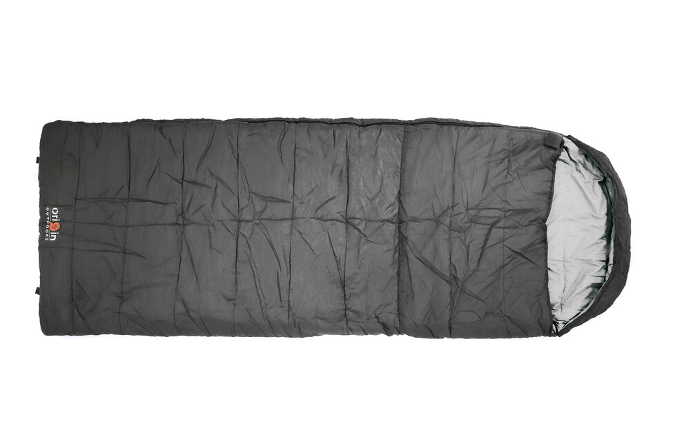 Origin Outdoors Cosy спален чувал правоъгълен десен, антрацит
