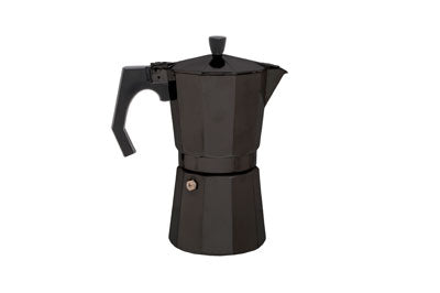 Origin Outdoors Espresso кафеварка за 9 чаши, черна