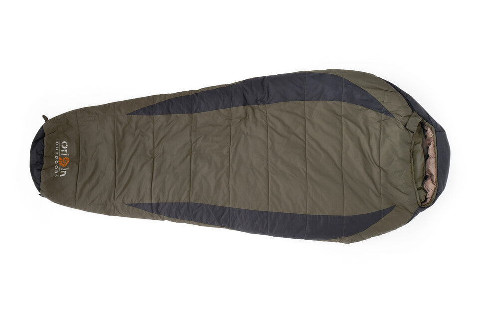 Origin Outdoors Frostfall Comfort мумификационна спален чувал мумия, маслинево-сив