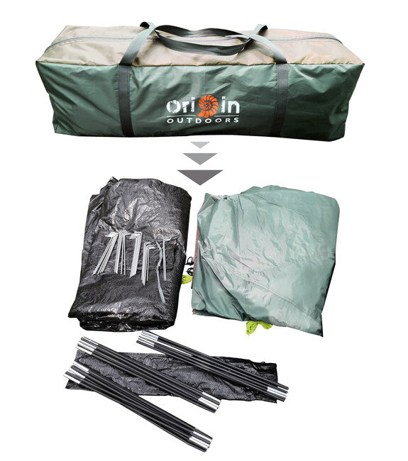 Origin Outdoors Hyggelig палатка за 3 човека