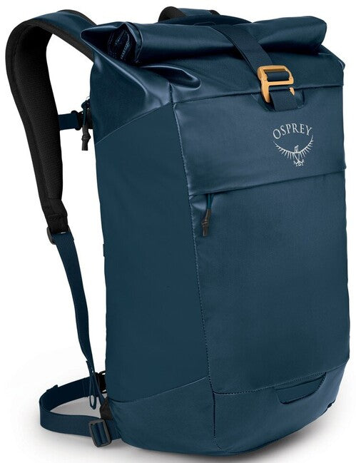 OSPREY TRANSPORTER ROLL TOP градски раница, вентури син
