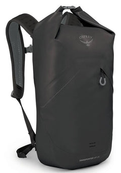 Osprey Transporter Roll Top Waterproof 25 Backpack, Black