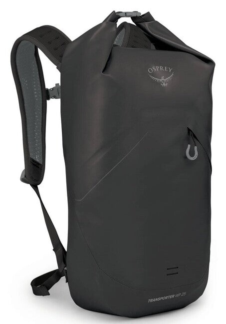 OSPREY TRANSPORTER ROLL TOP WATERPROOF градски раница 25, черна