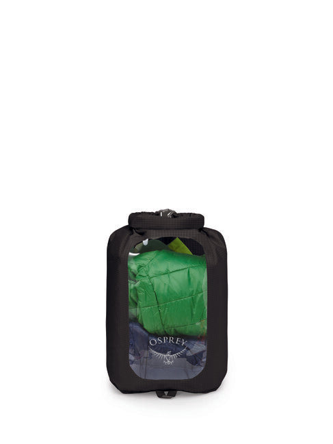 OSPREY DRY SACK 12 непромокаем чувал с прозорец, черен