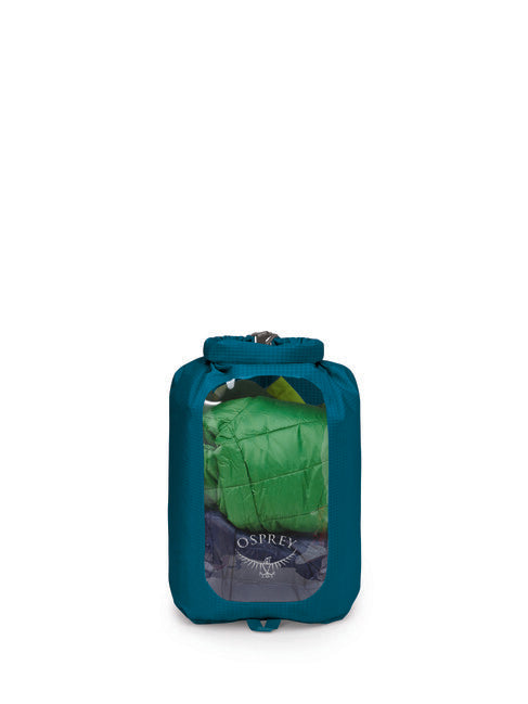 OSPREY DRY SACK 12 W/прозорец непромокаем чувал, набережна син