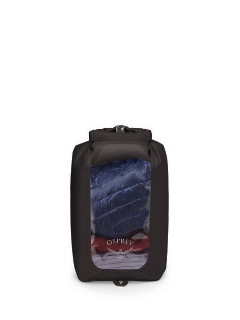 OSPREY DRY SACK 20 W/прозорец непромокаем вак, черен
