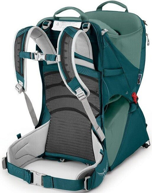 OSPREY POCO LT туристическа детска носилка, наситен тюркоазен