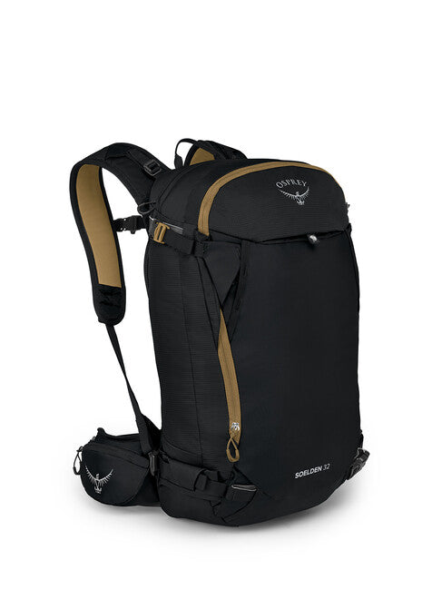 OSPREY SOELDEN 32 ски-алпийска раница, черна
