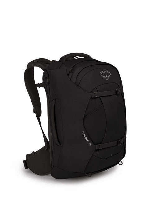 OSPREY FARPOINT 40 II пътната раница, черна