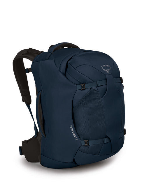 OSPREY FARPOINT 55 туристическа раница, приглушено космическо син