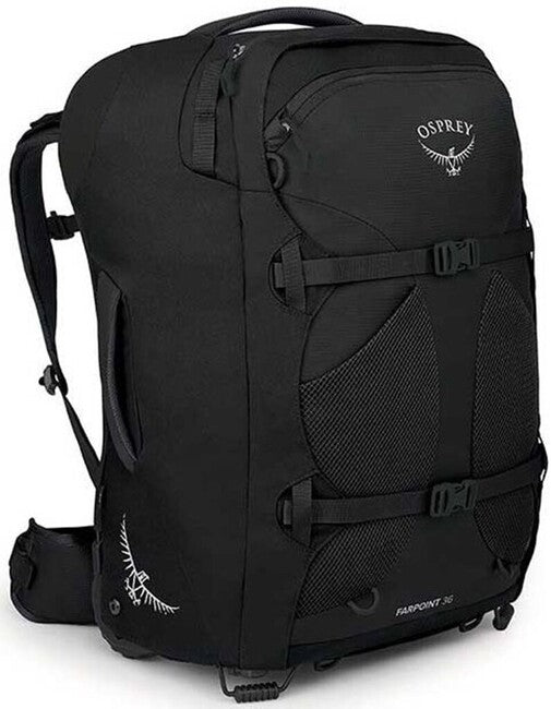 OSPREY FARPOINT WHEELS 36 II пътна чанта с колелца, черна
