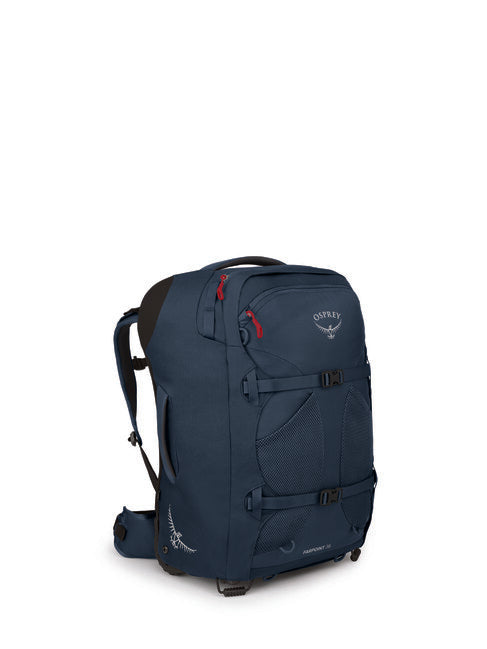OSPREY FARPOINT WHEELS 36 колесна пътна чанта, приглушено космическо син