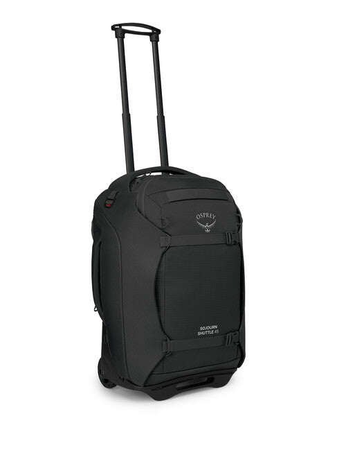 OSPREY SHUTTLE 45 пътна чанта на колелца, черна