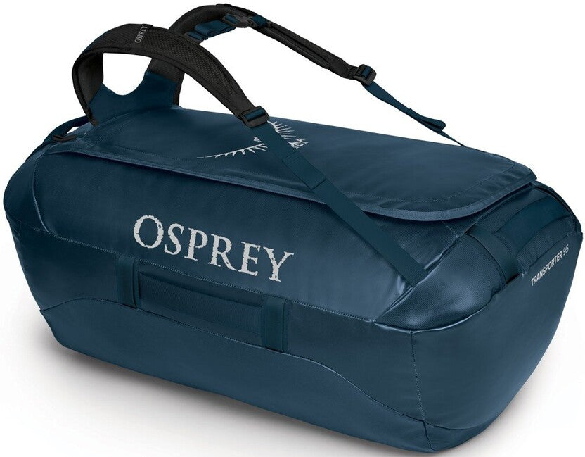 OSPREY TRANSPORTER 95 пътна чанта, вентури син