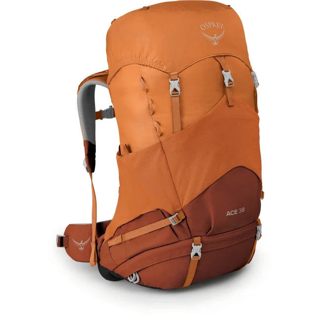 OSPREY ACE 38 II туристическа раница, оранжев залез