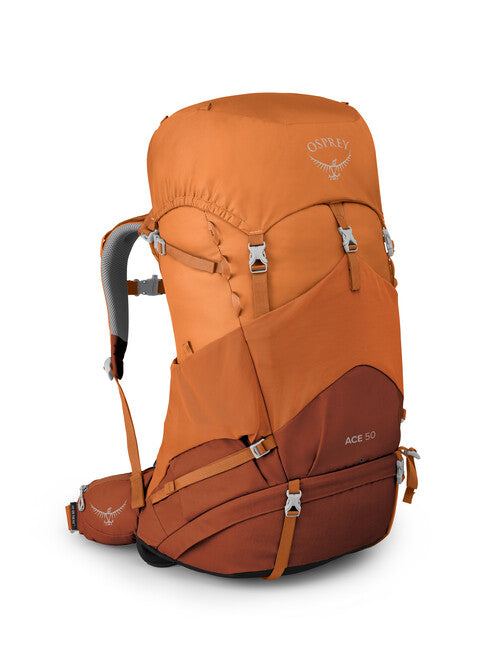 OSPREY ACE 50 II туристическа раница, оранжев залез