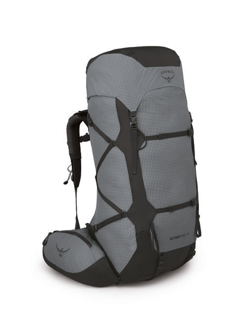 OSPREY AETHER PRO 75 туристическа раница, сребрист подплата