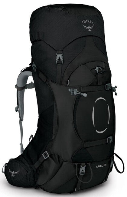 OSPREY ARIEL 55 II туристическа раница, черна