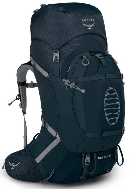 OSPREY ARIEL PLUS 60 туристическа раница, нощна джунгла син