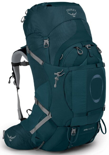 OSPREY ARIEL PLUS 70 туристическа раница, нощна джунгла син