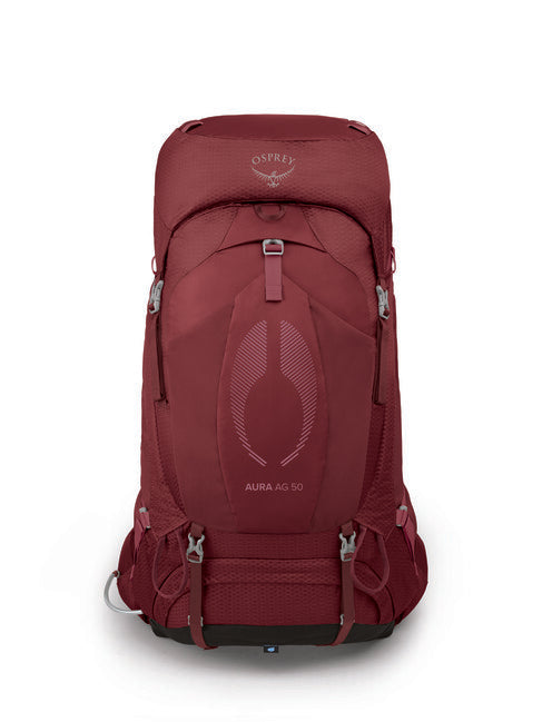OSPREY AURA AG 50 туристическа раница, горскоплоден sorbet червен