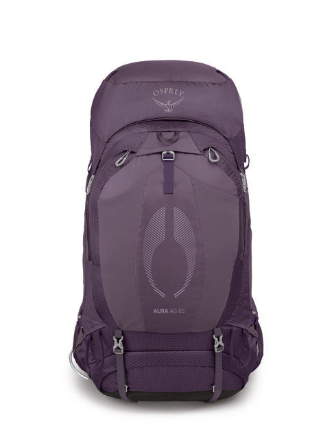 OSPREY AURA AG 65 туристическа раница, enchantment лилав