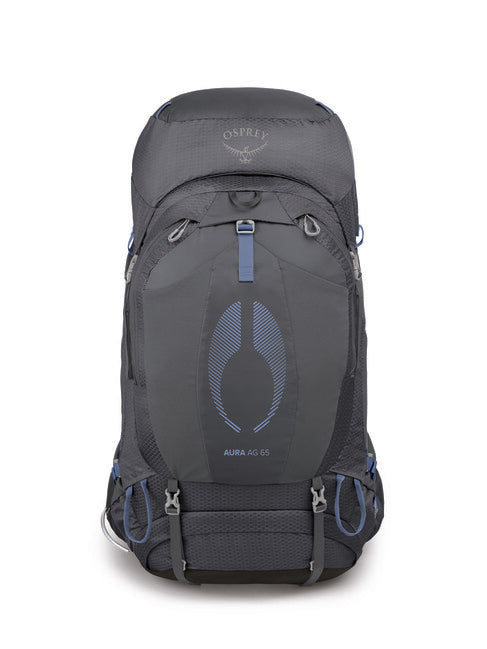 OSPREY AURA AG 65 туристическа раница, волфрамов сив