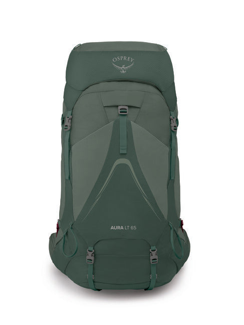 OSPREY AURA AG LT 65 туристическа раница, кошерет/darjeeling пролетен зелен