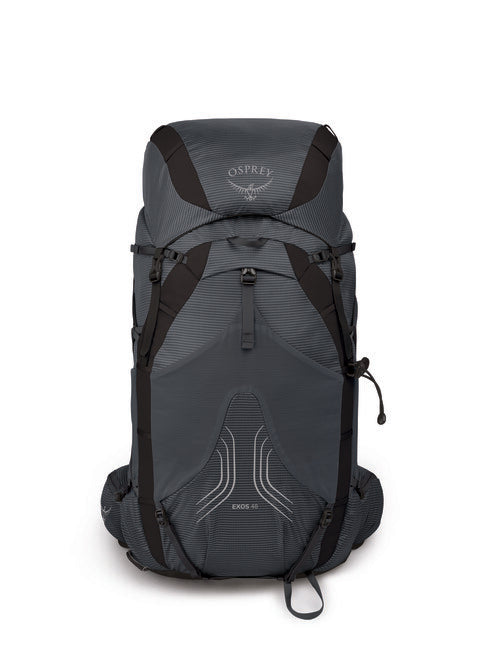 OSPREY EXOS 48 туристическа раница, волфрамов сив