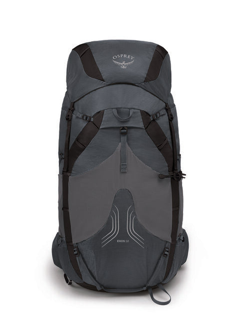 OSPREY EXOS 58 туристическа раница, волфрамов сив