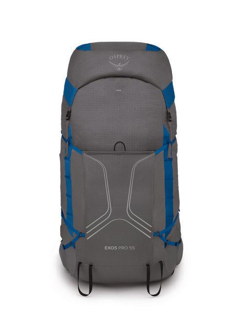 OSPREY EXOS PRO 55 туристическа раница, dale сив/agam син