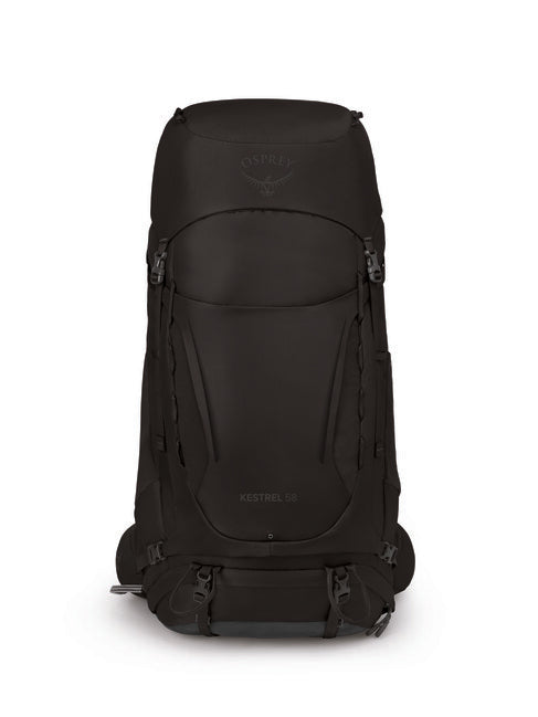 OSPREY KESTREL 58 туристическа раница, черна