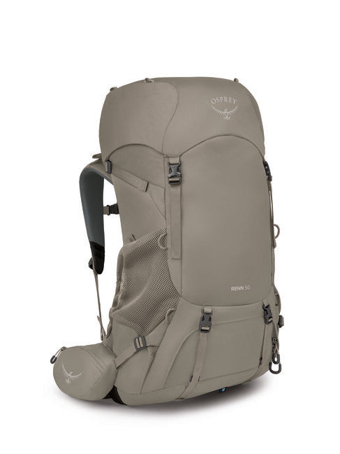 OSPREY RENN 50 туристическа раница, pediment сив/linen пясъчен